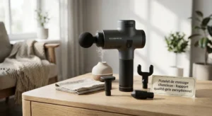 Pistolet de massage silencieux offrant un excellent rapport qualité-prix à moins de 100 euros 

