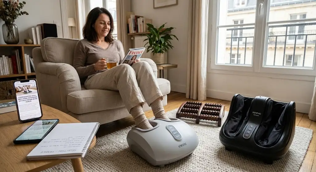 Sélection et comparatif des meilleur masseur de pieds moins de 50 euros pour soulager les tensions au quotidien