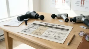 Tableau comparatif des fonctionnalités et caractéristiques techniques du Hypervolt. 